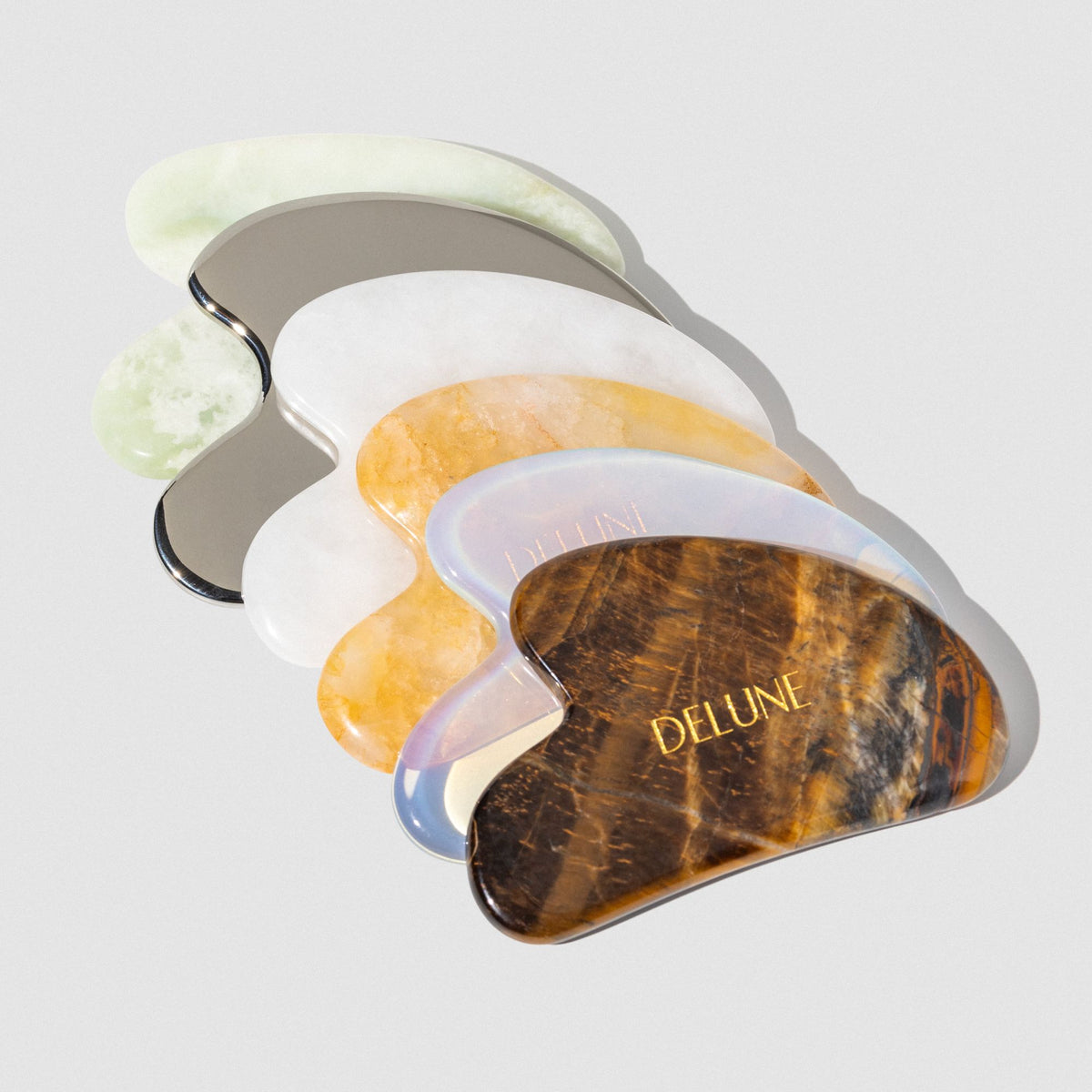 Colección de gua sha de Delune