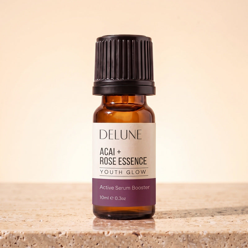 Active Serum Booster Acai + Rose para luminosidad juvenil