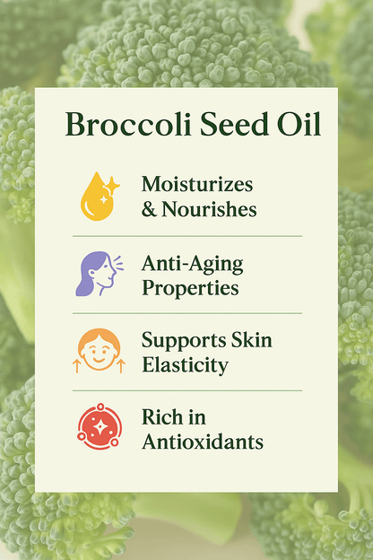 Aceite virgen de semilla de brócoli, vista 2