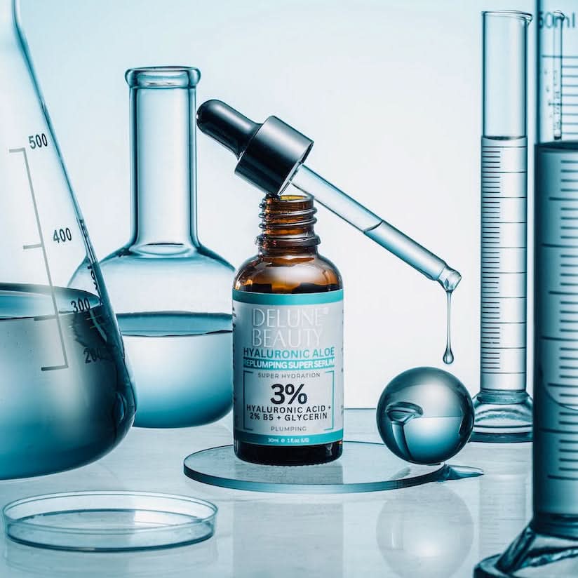 Sérum facial Hyaluronic Aloe B5 3% - Delune