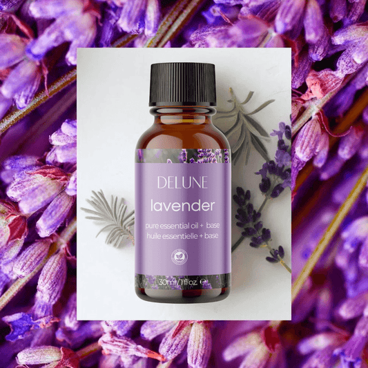 Aceite esencial de lavanda + base
