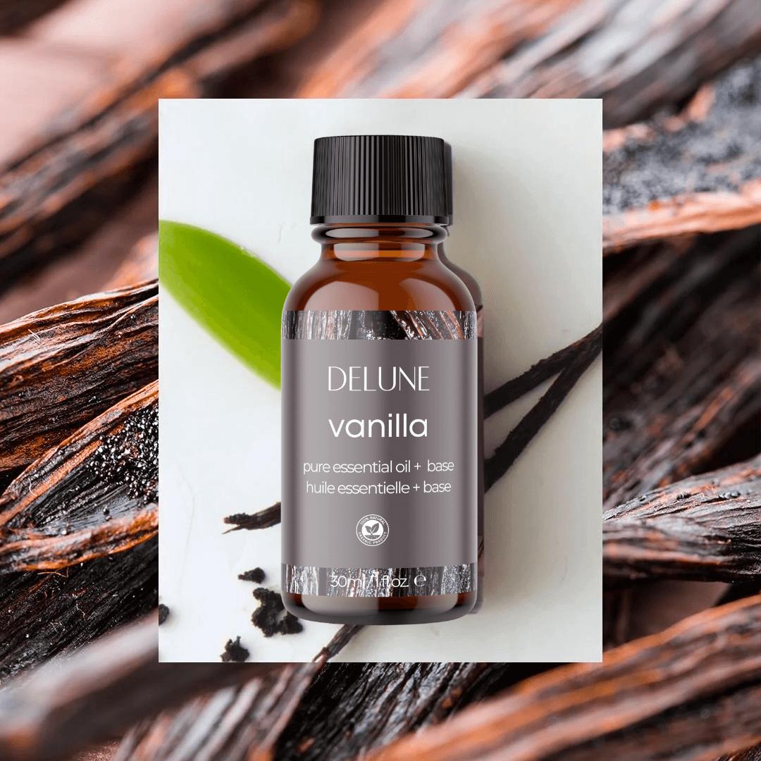 Aceite esencial de vainilla + base - Delune