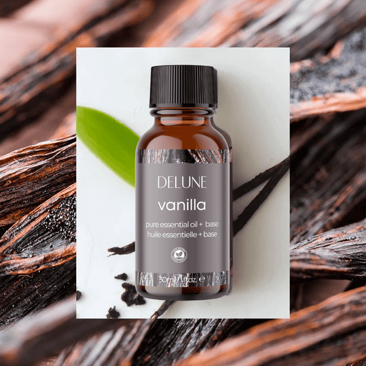 Aceite esencial de vainilla + base