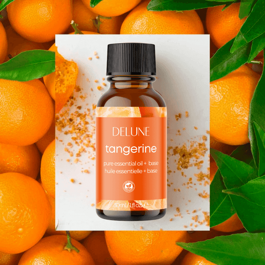 Aceite esencial de mandarina + base