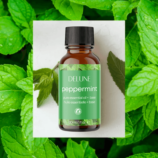 Aceite esencial de menta + base