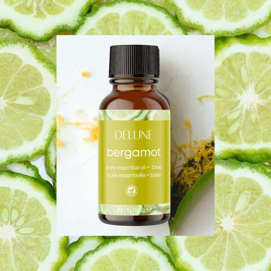 Aceite esencial de bergamota + base
