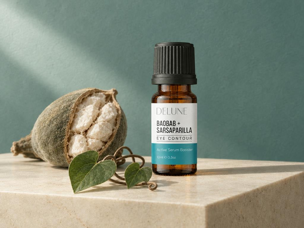 Active Serum Booster Baobab + Sarsaparilla para contorno de ojos