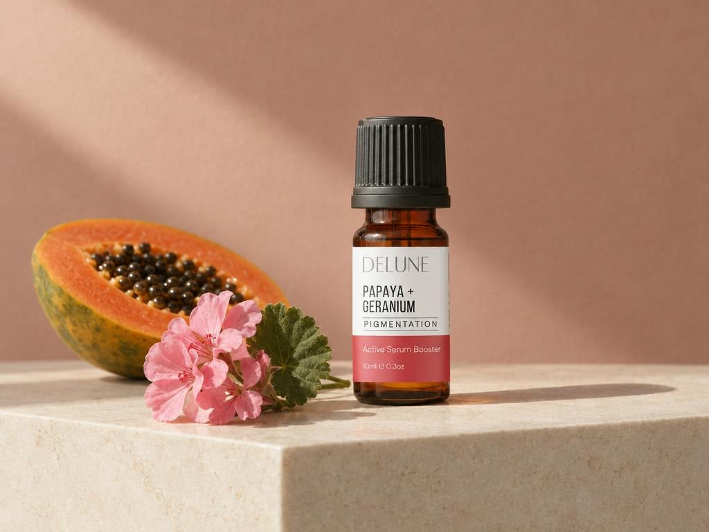 Active Serum Booster Papaya + Geranium para hiperpigmentación