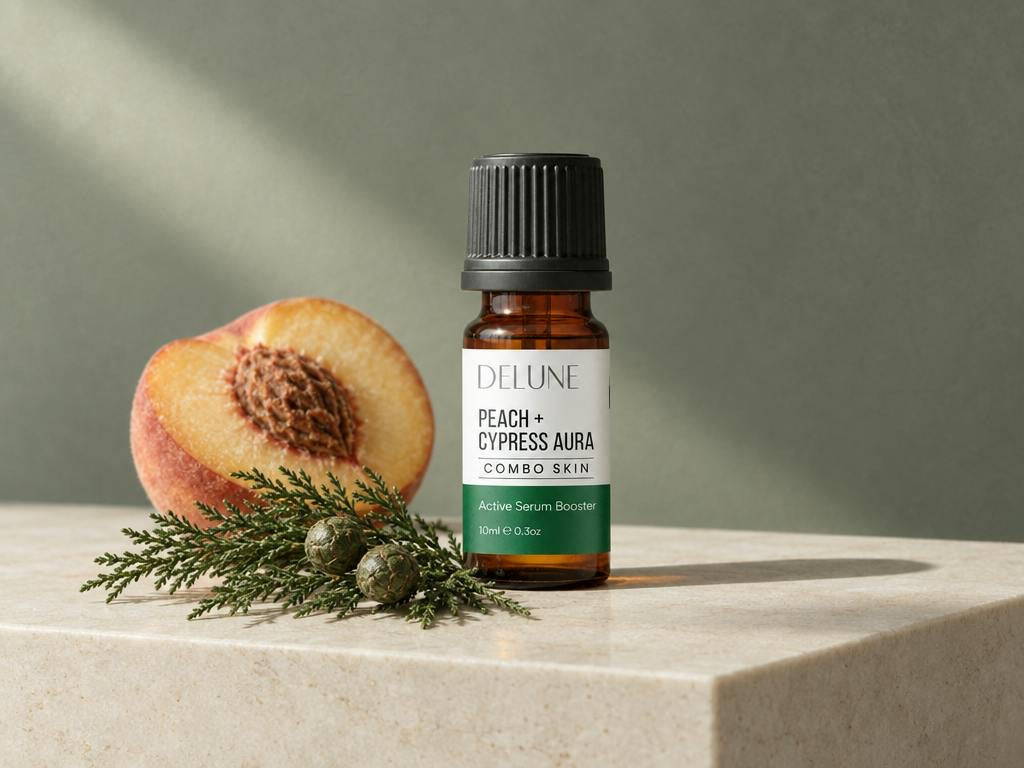Active Serum Booster Peach + Cypress para piel mixta