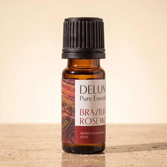 Aceite esencial puro de palo de rosa brasileño
