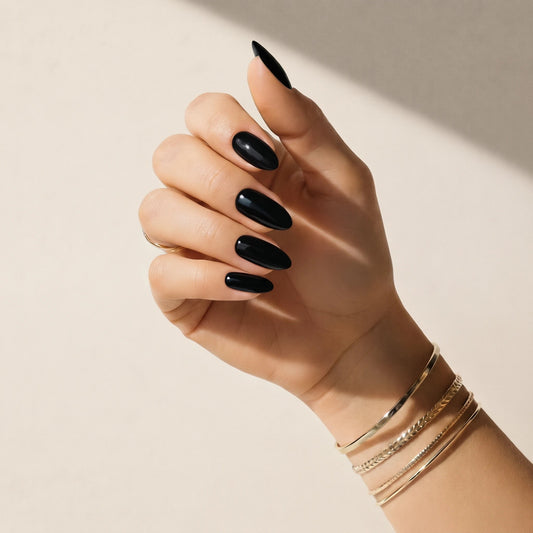 Uñas adhesivas Noir sin lámpara UV