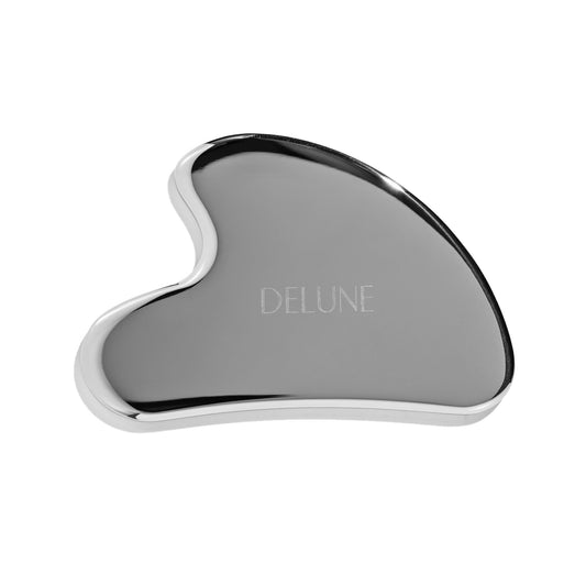 Gua sha de acero inoxidable