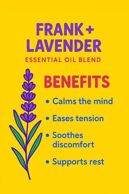 Frank + Lavender (mezcla de aceites esenciales puros) - Delune 