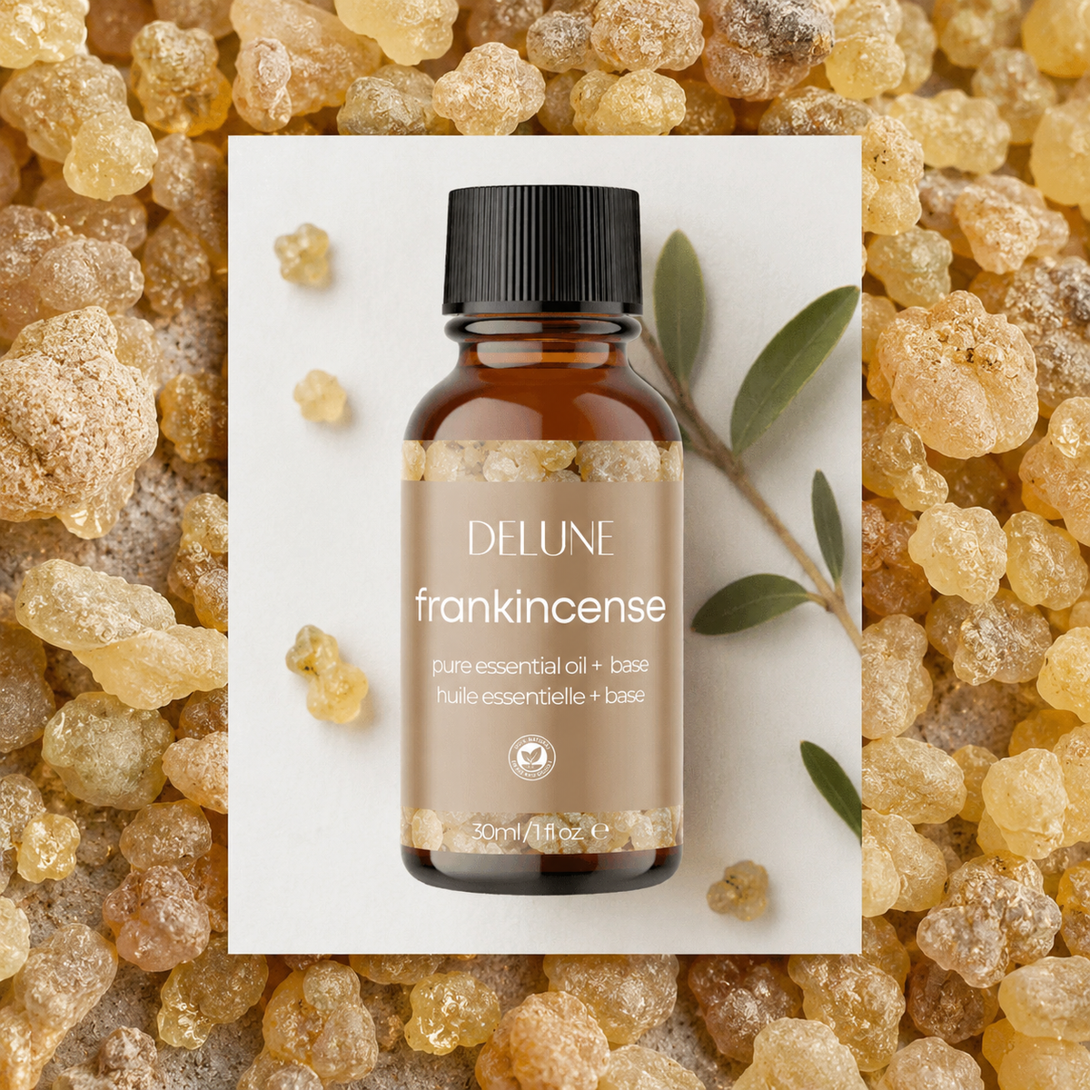 Aceite esencial de incienso + base